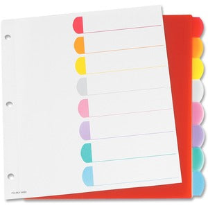 24 Tab Color Coded Index Divider