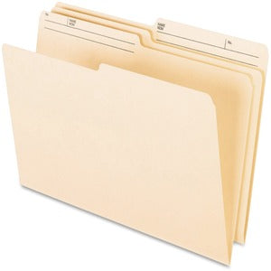 Manila Legal 9.5pt Reversible File Folder