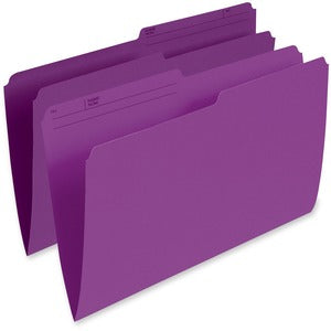 Violet Legal Single Top Vertical File Folder
