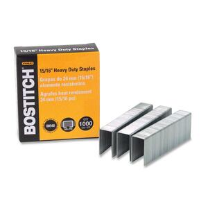 15/16" Bostitch Heavy Duty Staples 1000/Box