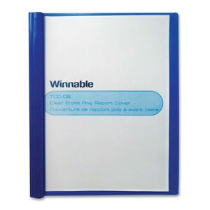Blue/Clear Report Cover
