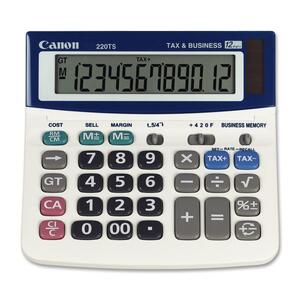 12 Digit Canon WS220TS Desktop Calculator