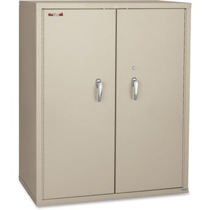 2 Shelf Platium Fire Resistant Storage Cabinet