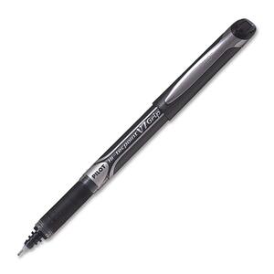 Pilot Black 0.7mm Hi-Tecpoint Needle Point Rollerball Pen Each