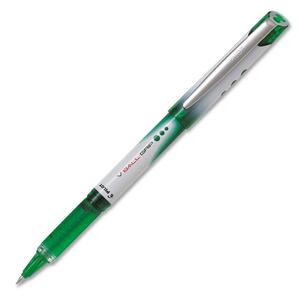 Pilot Green 0.5mm VGrip Liquid Ink Rollerball Pen Each