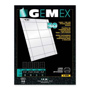 3.5"x2.25" Name Badge Refill Sheets