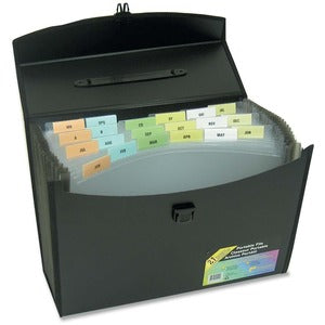 Black Letter 21 Pocket Portable Expanding File