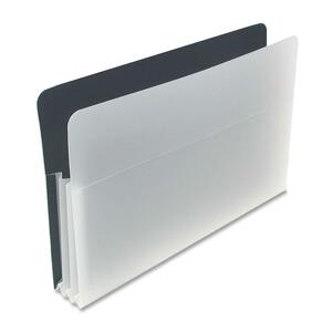 Dark Blue/Clear Legal 3.5" Expanding File Pocket Each