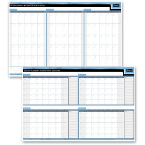 24"x36" Quartet Day-Timer Undated 90/120 Day Laminated Planner