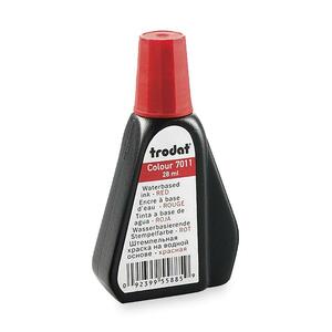 Red Ink For Stamp Pad