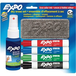 Expo Assorted Chisel Dry Erase Marker Kit