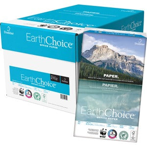 8.5"x14" 20lb Domtar EarthChoice Office Paper - White