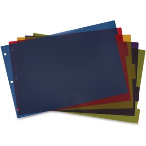 11"x17" Poly Divider with Adhesive Tabs