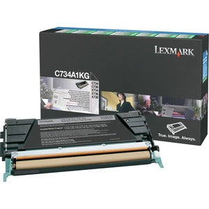 Lexmark  C734A1KG Black Toner Cartridge