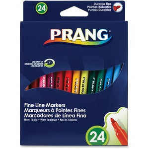 Dixon Assorted 2mm Fine Line Markers 24/Pack