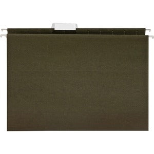 Green Letter 1/5 Cut Hanging File Folders