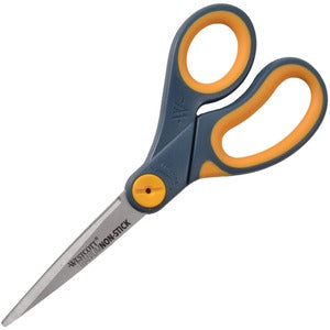 8" Titanium Nonstick Straight Scissors-Yellow
