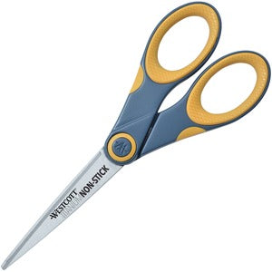 7" Titanium Bonded Non Stick Scissors-Yellow