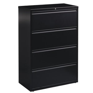 4 Drawer 36"W Black Lateral Files