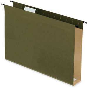 Green Legal SureHook 2" Extra-Capacity Hanging Folder with Box Bottom