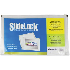 Winnable Clear Slidelock Zip Envelope Each