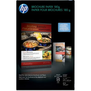 11"x17" HP Glossy White Inkjet Brochure Paper
