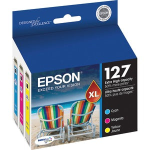 DUREBrite T127520-S High Capacity Multi-Pack Ink Cartridge