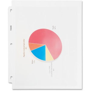 11"x9" Nonglare Top-loading Sheet Protectors 100Pack