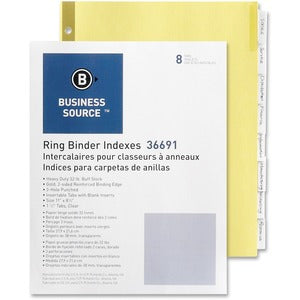 8 Tab Insertable Tab Indexes