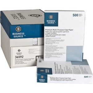 8.5"x11" Premium 3-Hole Punched Multipurpose Copy Paper - White