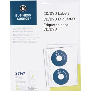CD/DVD Laser/Inkjet Label 50Pack