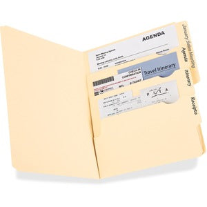 Manila Letter Divide-it-Up Multi Section File Folder 24Pack