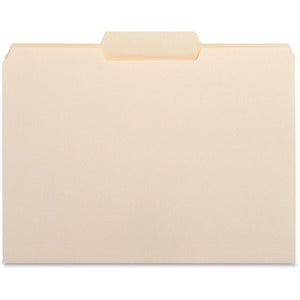 Manila Letter 1/3 Cut Center Tab File Folders