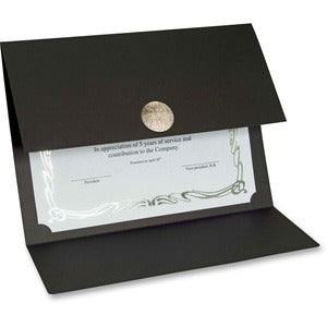 Elite Medallion Fold Certificate Holders with Silver Medallion 5/Pack