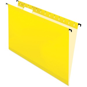 Yellow SureHook Letter Hanging File Folder