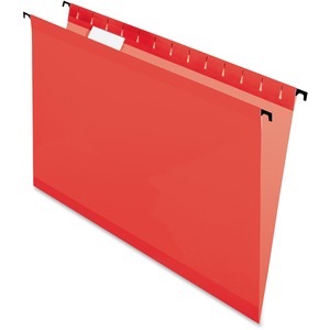 Red SureHook Letter Hanging File Folder