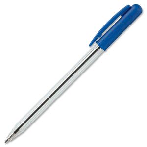 Dixon Blue Medium Point Tratto Stick Ballpoint Pen 50/Pack