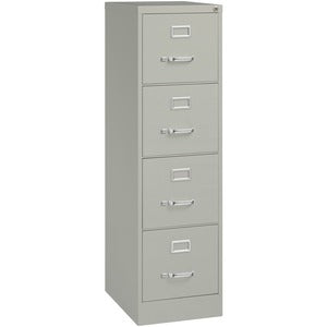 4 Drawer 15" Lockable Light Gray  File