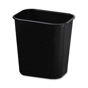 12.8L/13.5Qt Deskside Black Wastebasket