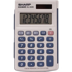 Sharp EL-243SB 8-Digit Calculator