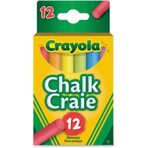 Chalkboard Assorted Chalk Stick 12Pack