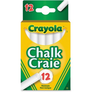 Chalkboard White Chalk Stick 12Pack