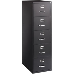 5 Drawer Black Heavy Duty Security Lock  File Cabinet