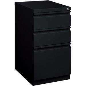 3 Drawer Black Mobile Pedestal File