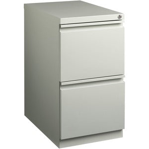 2 Drawer Gray Mobile Pedestal File