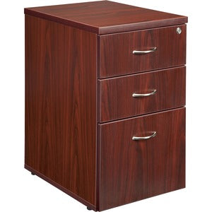3 Drawer Mahogany Ascent Pedestal