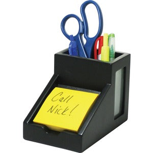 Midnight Black Collection Wood Pencil Cup