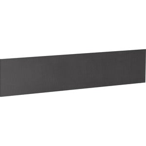 16.50"x63.88" Black Essentials Series Hutch Tackboards