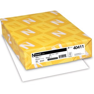 8.5"x11" Exact Index Copy Paper Heavyweight - White - 110lb