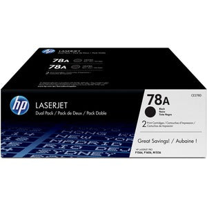 HP 78A CE278D Black Toner Cartridge 2Pack